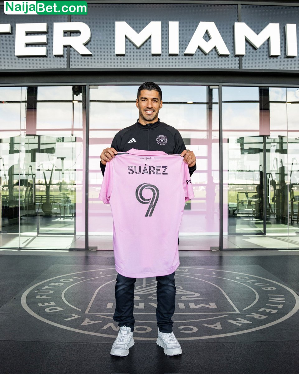 Luis Suárez in his new number 9 shirt. 📸 #ClubWC | Al Nassr | Beckham | Neymar | Lavia | GIGM | Pogba | Jota | The GOAT | Roddy | Wizkid | Penaldo | Cristiano Ronaldo | Timeless |Man City | US Apple Music