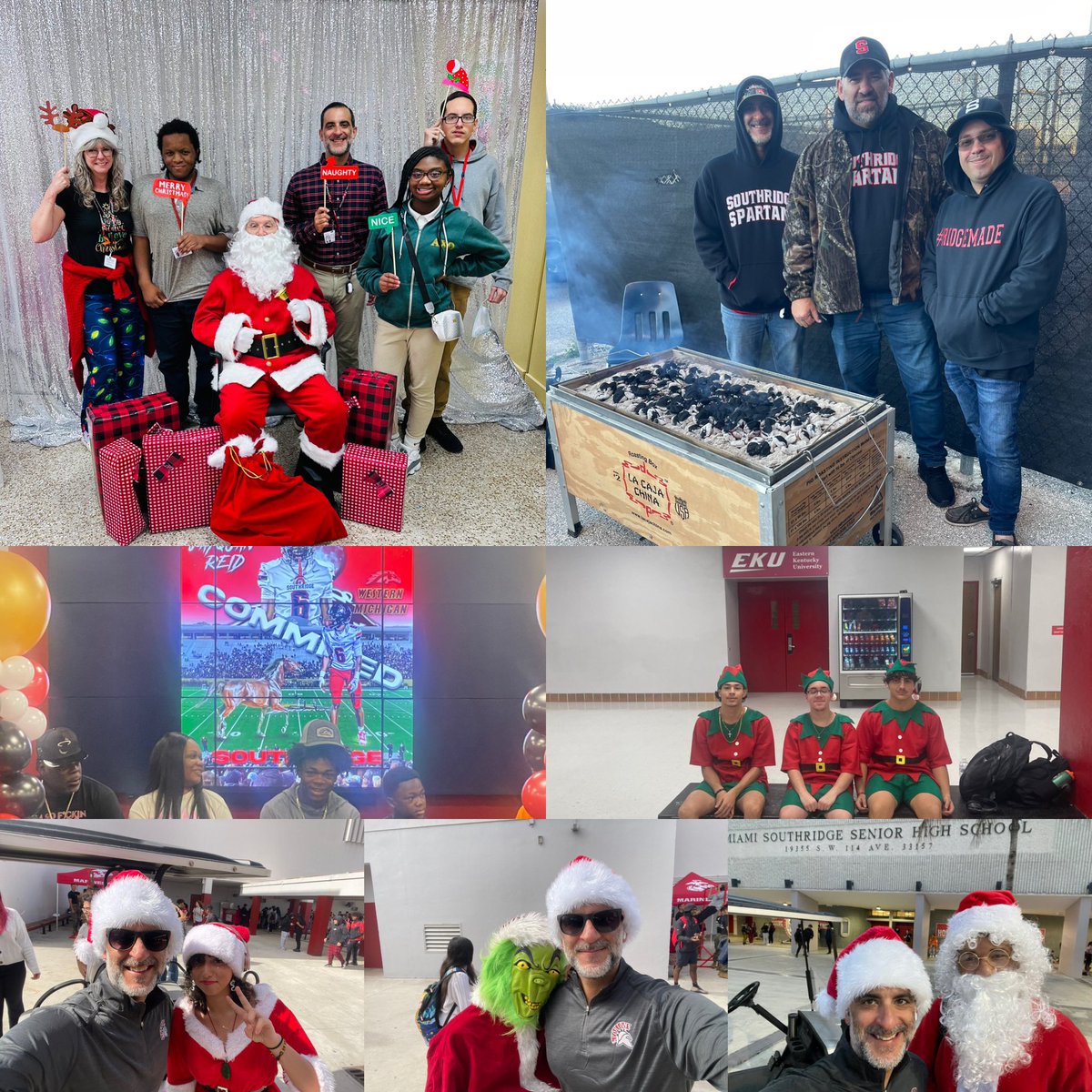 An amazing final week of 2023 @Southridge_SHS filled with blessings & joy. Wishing all of our Spartans a safe & restful Winter Break. See you in 2024!