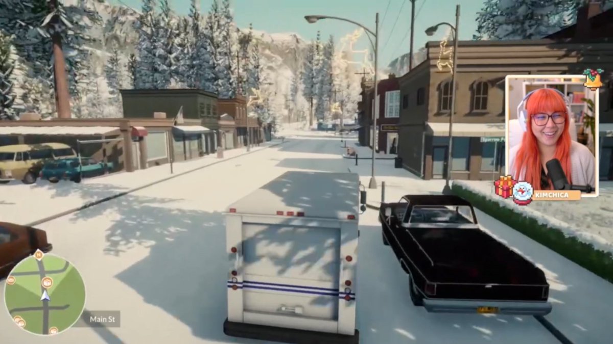 Lake (@lake_the_game) on Twitter photo Happy Holidays everyone! 🎄🎁
Just in case you missed it: the winter DLC for Lake launched a few weeks ago. 🚀❄️
If you're interested in the first few days of "Season's Greetings", the wonderful <a href="/kimchica25/">Jenny | Kimchica 🌻🇵🇸</a> is playing them on our Steam store page!
store.steampowered.com/app/2450860/La… Happy Holidays everyone! 🎄🎁
Just in case you missed it: the winter DLC for Lake launched a few weeks ago. 🚀❄️
If you're interested in the first few days of "Season's Greetings", the wonderful <a href="/kimchica25/">Jenny | Kimchica 🌻🇵🇸</a> is playing them on our Steam store page!
store.steampowered.com/app/2450860/La…