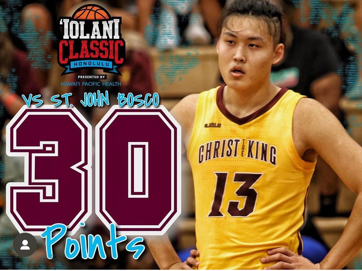 Shout out to @ctkcoachjarbs & @ctkroyals for their victory over St. John Bosco 6’8” F @QinPang13 CTK ‘24 30 Ball!!!!!! Not sure how he’s still available!!! Heard Clemson making a serious push