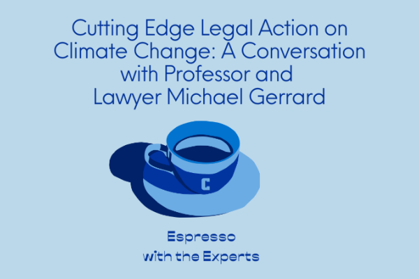 What is future of climate solutions and how are they being shaped legally? Espresso with the Experts, new @iserp_columbia podcast series, welcomes @columbiaclimate @ColumbiaLaw @SabinCenter expert @MichaelGerrard for a thought-provoking conversation. 🔊/🎥iserp.columbia.edu/article/espres…