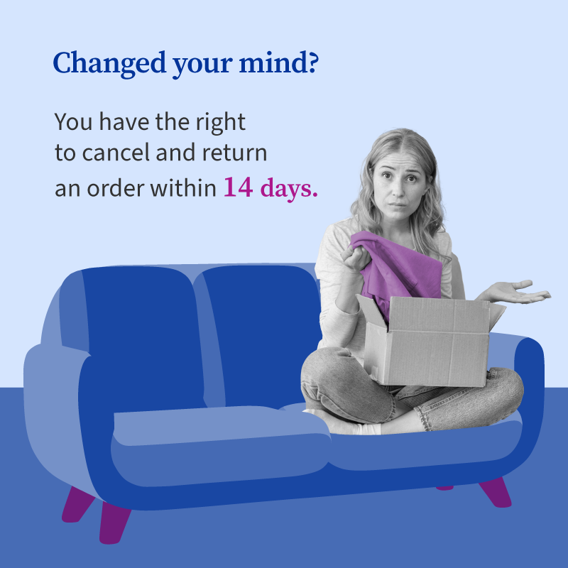 EUCouncil's tweet photo. The product you bought six months ago stopped working?

The 👚 clothing you bought online last week is not as expected?

Your recent order 📦 arrived damaged? 

Tip 💡 check out how EU rules protect you when buying goods and services ⬇️
