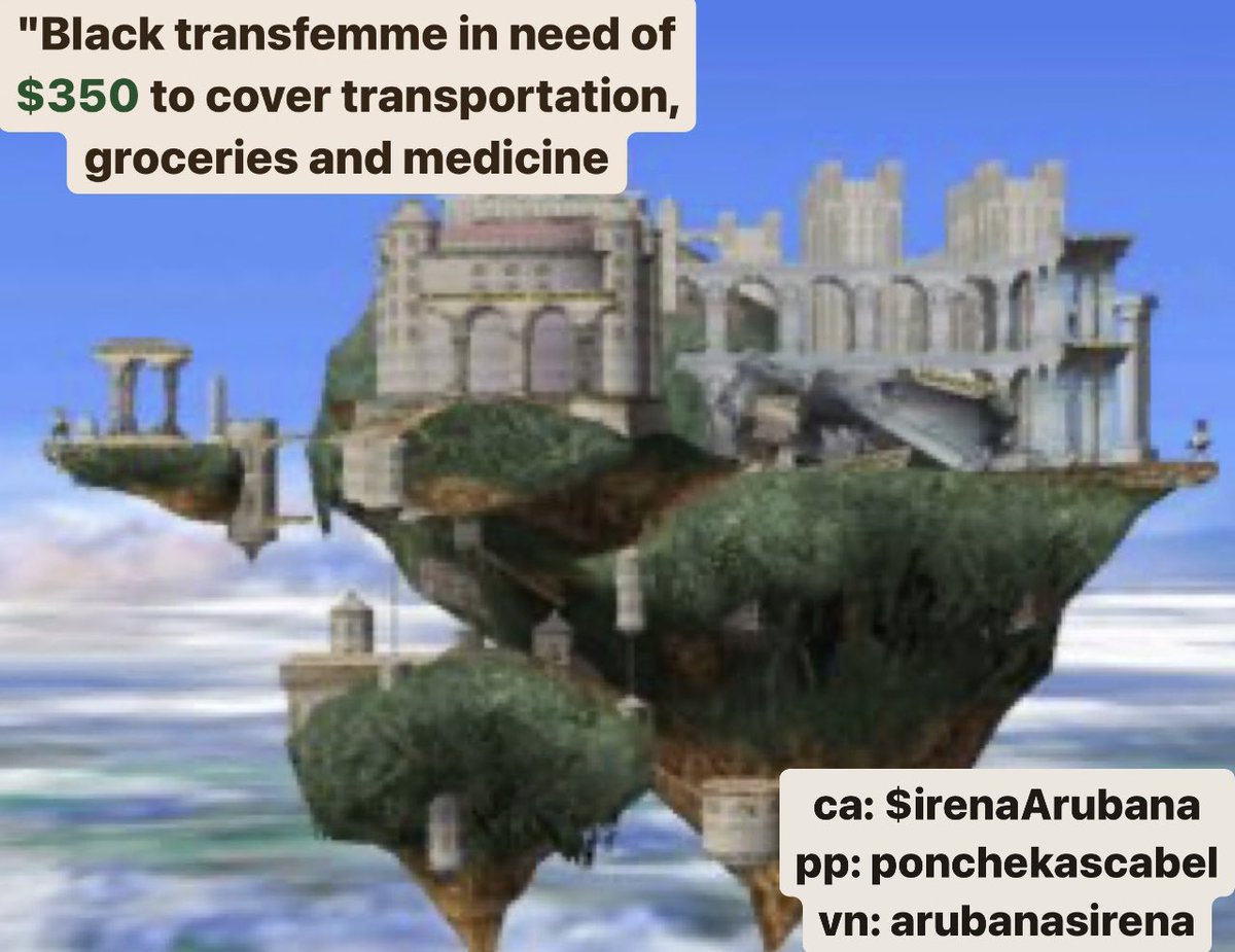 good morning everyone! my good sister asked me to post this as she’s experiencing some financial hardship & absolutely needs community support! plz copy/paste, don8 to her cf n circul8 this post! her cash links r below 🩷 ca: $irenaArubana pp: ponchekascabel vm: arubanasirena