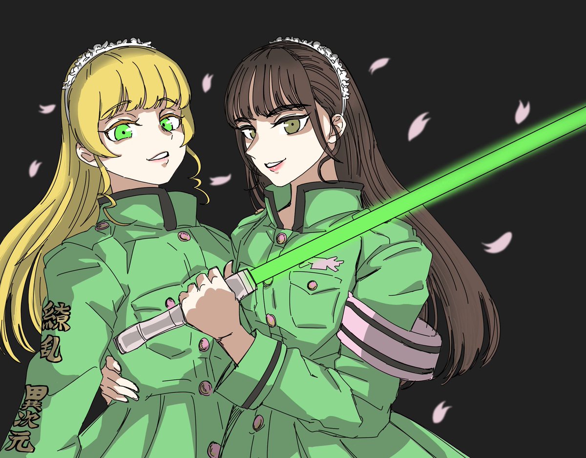 たくさんの反応ありがとうございます！ 平安名すみれちゃんとペイトン