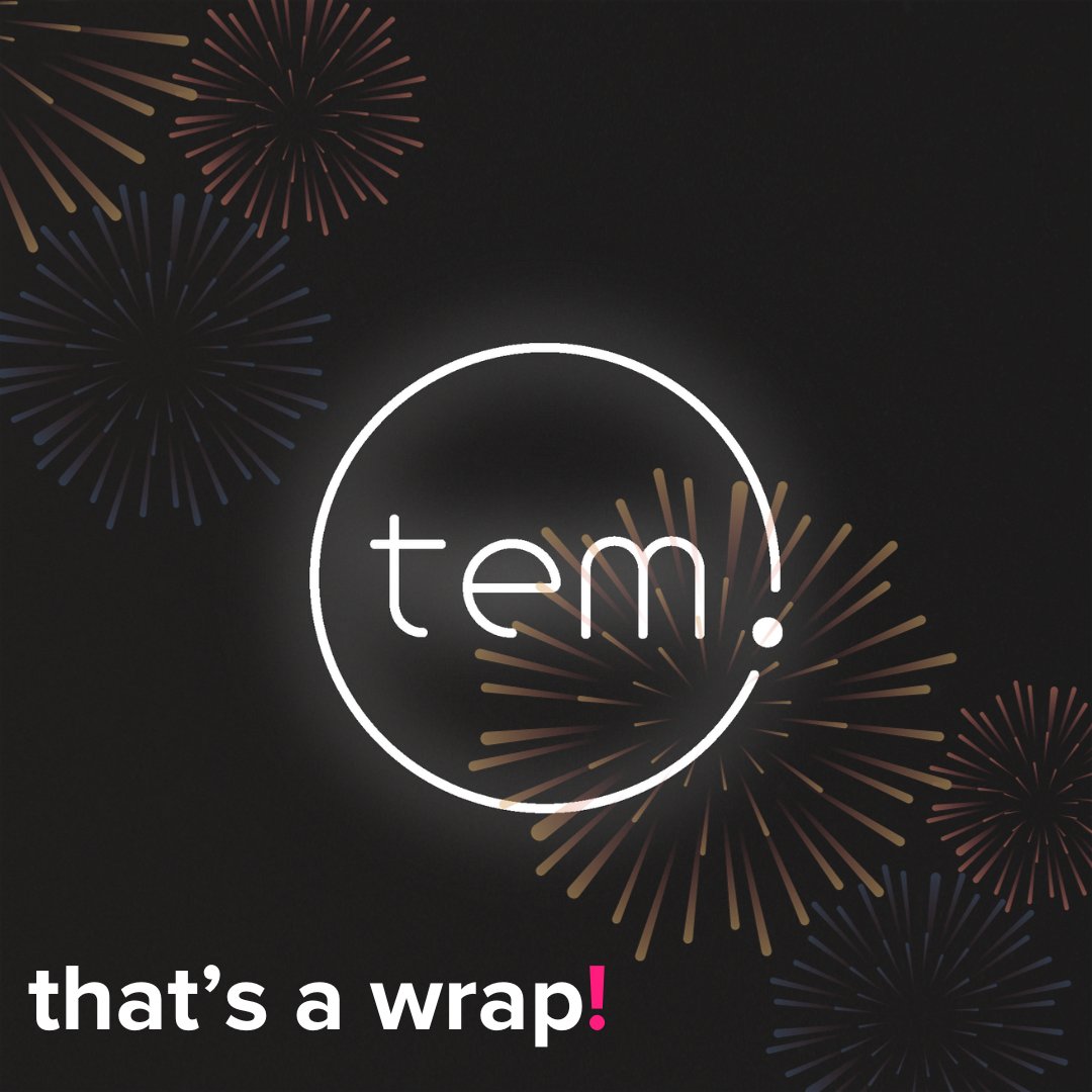 From the team at tem, we wish you a Merry Christmas and a Happy New Year!

This year, we have made so much progress on exciting projects and creating the best customer experience. Here is to a fantastic (and busy) 2024.🥳

#NewYear #2024 #That'sAWrap