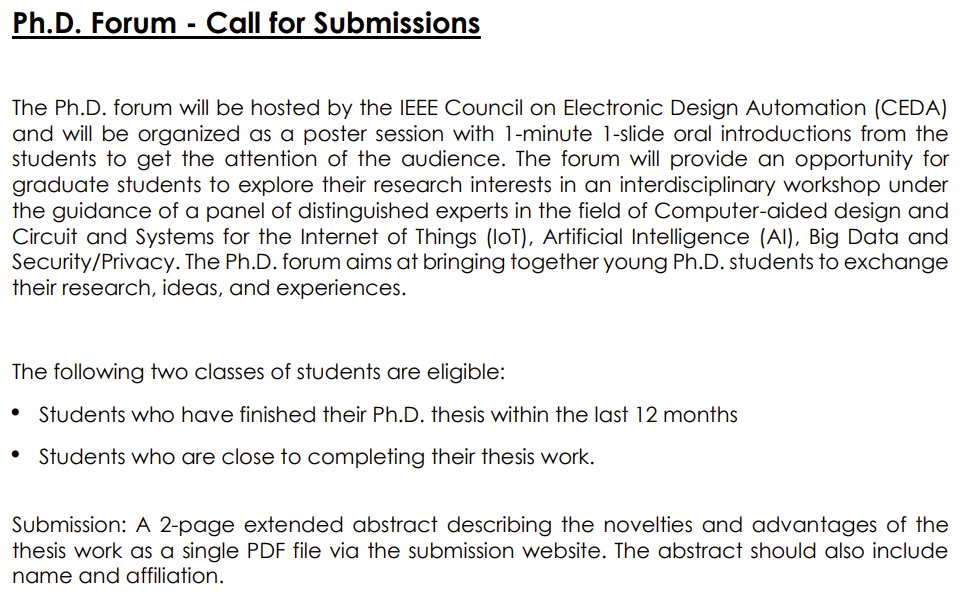 Thomas Johnson (@tomwjohnson) on Twitter photo Excited to be co-chair of the #PhDForum of IEEE COINS 2024 in #London
Are you close to finishing your PhD or have you recently submitted your Ph.D. thesis?
Consider submitting a 2-page abstract to our session - (coinsconf.com)
<a href="/Kieranwoodward/">Kieran Woodward</a>
<a href="/EimanKanjo/">Professor Eiman Kanjo</a> Excited to be co-chair of the #PhDForum of IEEE COINS 2024 in #London
Are you close to finishing your PhD or have you recently submitted your Ph.D. thesis?
Consider submitting a 2-page abstract to our session - (coinsconf.com)
<a href="/Kieranwoodward/">Kieran Woodward</a>
<a href="/EimanKanjo/">Professor Eiman Kanjo</a>