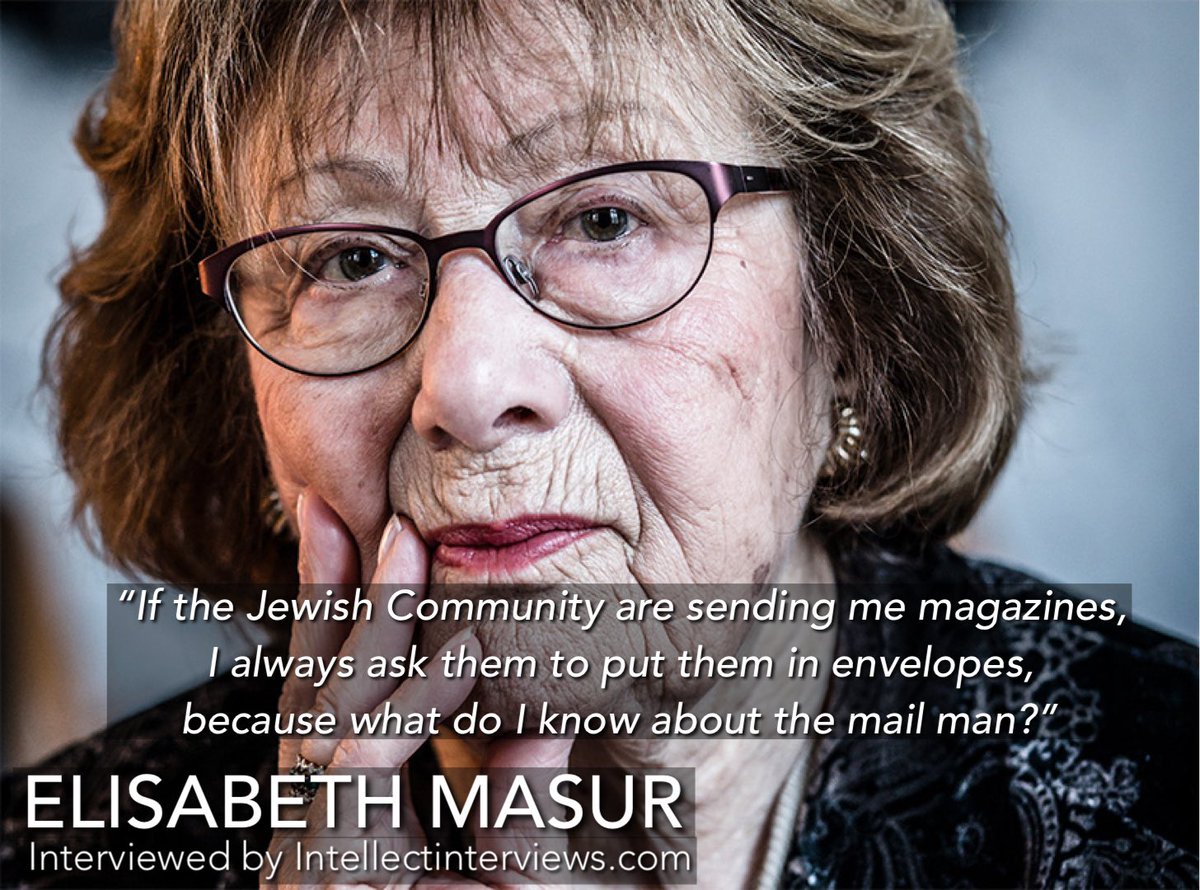 Intellectinter1's tweet image. Anrisemitism is on the rise. The world said never again. We can never tolerate such hate.

78 years ago Elisabeth Masur turned 17 inside the fences of Auschwitz. The horrors that she and the other victims lived through are incomprehensible.

intellectinterviews.com/2021/03/elisab…