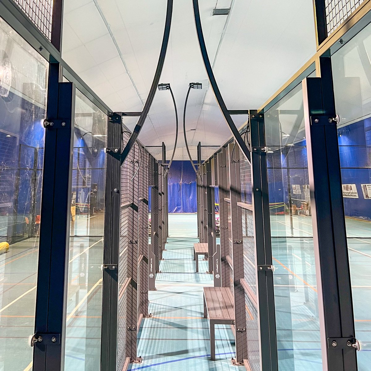 Day 3. Massive thanks to Jordan and his team from UK Padel courts. Only the surface and surrounds to finish off! 🎾😊👍