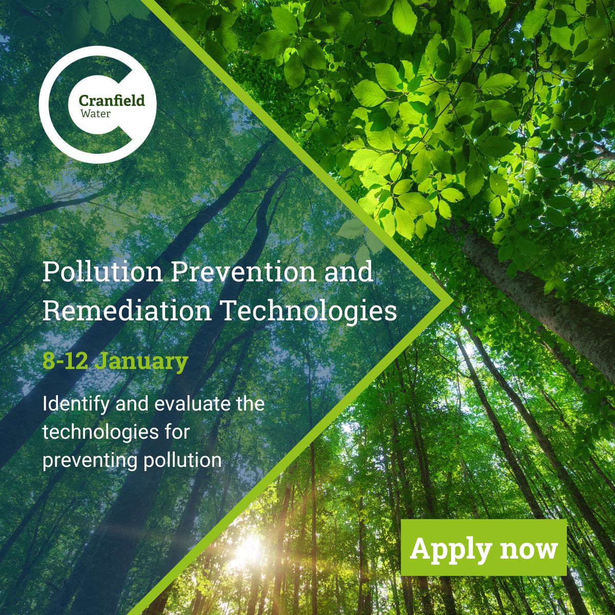 Our Pollution Prevention and Remediation Technologies short course is a great opportunity for you to update your existing skills and stay up to date within the industry.

📅 Five days
📍 Cranfield campus

Book today: cranfield.ac.uk/courses/short/…

#LearnWithUs #OnlyAtCranfield