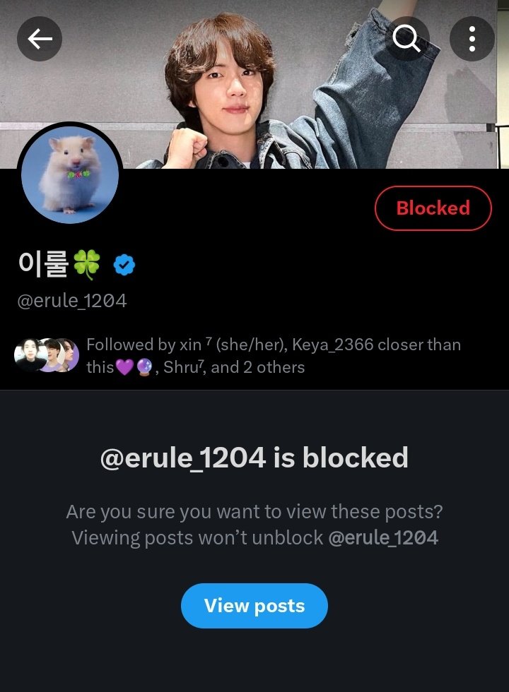 Report & Block @/erule_1204 ‼️
I just find out They are posting m/s photos.