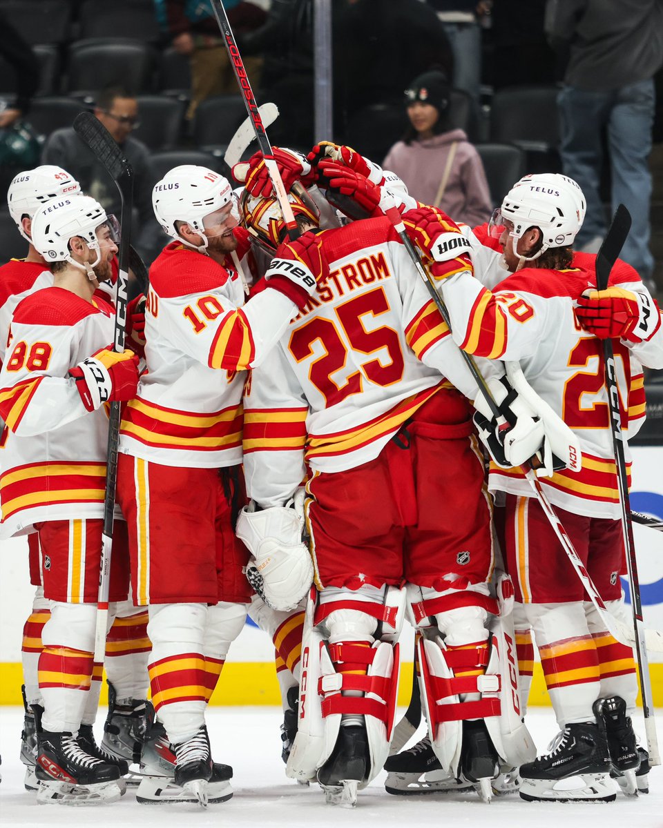 One note from last nights #Flames game: That was probably one of the best complete efforts we have seen from this team in a while. They were lots of fun to watch and limited high danger chances against (21-7 favoring Calgary). I could get behind watching this brand of hockey.