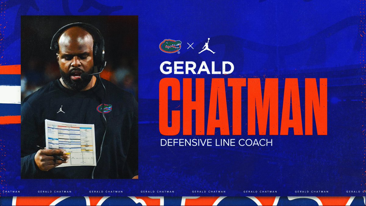 Florida Gators Football (@gatorsfb) on Twitter photo Welcome to The Swamp, <a href="/CoachGChatman/">Gerald Chatman</a>!
๐: floridagators.com/news/2023/12/2โฆ
#GoGators | #jOURney Welcome to The Swamp, <a href="/CoachGChatman/">Gerald Chatman</a>!
๐: floridagators.com/news/2023/12/2โฆ
#GoGators | #jOURney