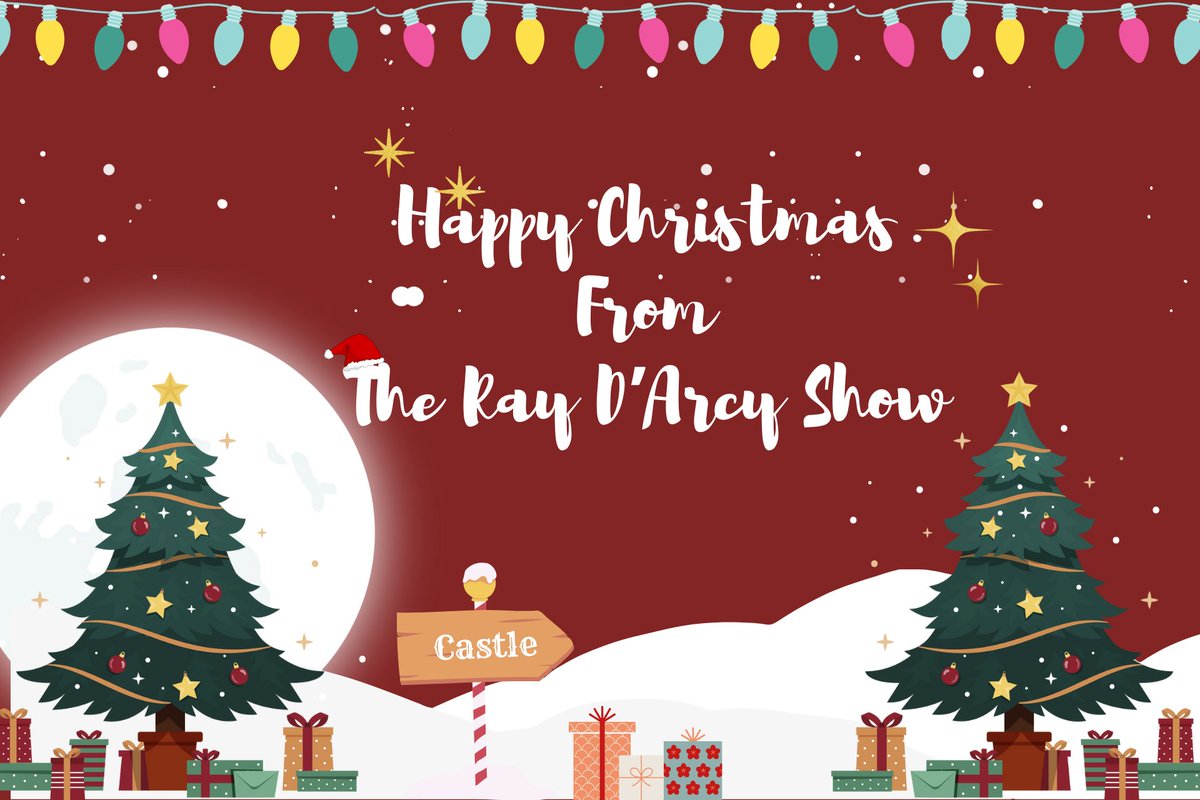 🎄Join Ray on @RTERadio1 now until 4.30PM!🎄 ✉️Want to send a message to friends & family? 📱Email us at 'ray@rte.ie' or Text us on '51551'
