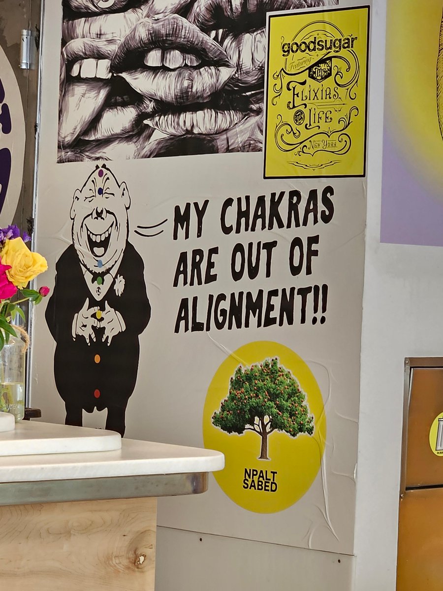 Tell me about it... Re-align your chakras at Goodsugar restaurant with some fresh, clean food at 69th & 3rd.