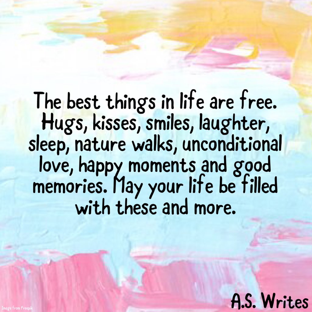 #thebestthingsinlifearefree #quotesandsayings #happyquotes #happyquote #quoteandsayings #bestthings #bestthingsinlife #lifequotes #lifequote #quotestoliveby #quotesaboutlife