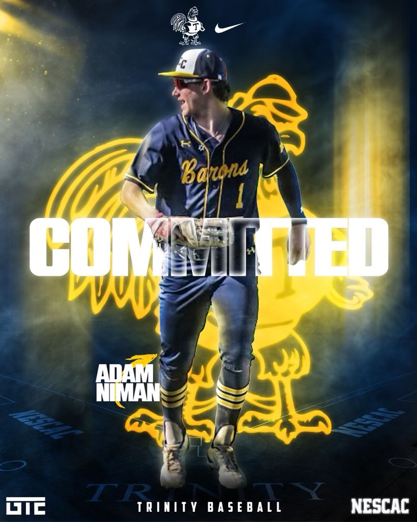 I am excited to announce that I am continuing my academic and athletic career at Trinity College. I want to thank my family for all the sacrifices they made. I also want to thank all my coaches and teammates for helping me become the player I am today. #RollBants