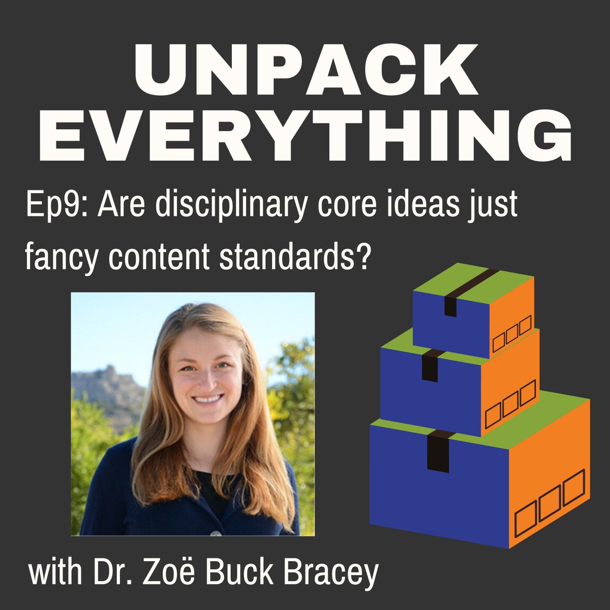 This week's podcast 🎁 comes one day early as @ZoeBuckBracey talks us through what makes disciplinary core ideas special! open.spotify.com/episode/1Hfsqg…