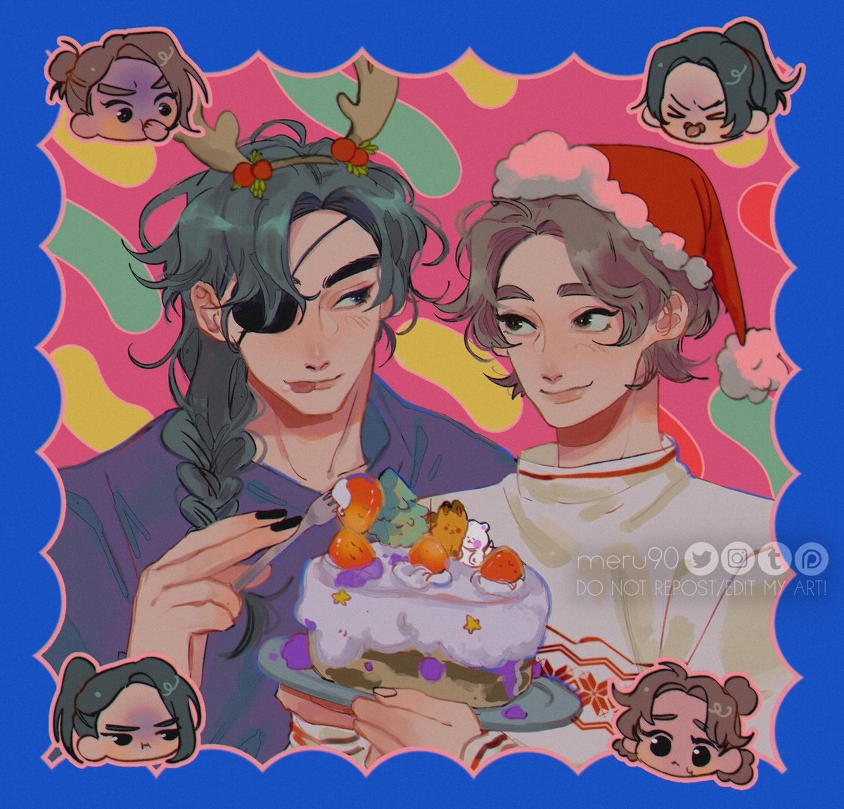 happy holidays !!!! ✨💝🍰✨
#TGCF #HeavensOfficialBlessing