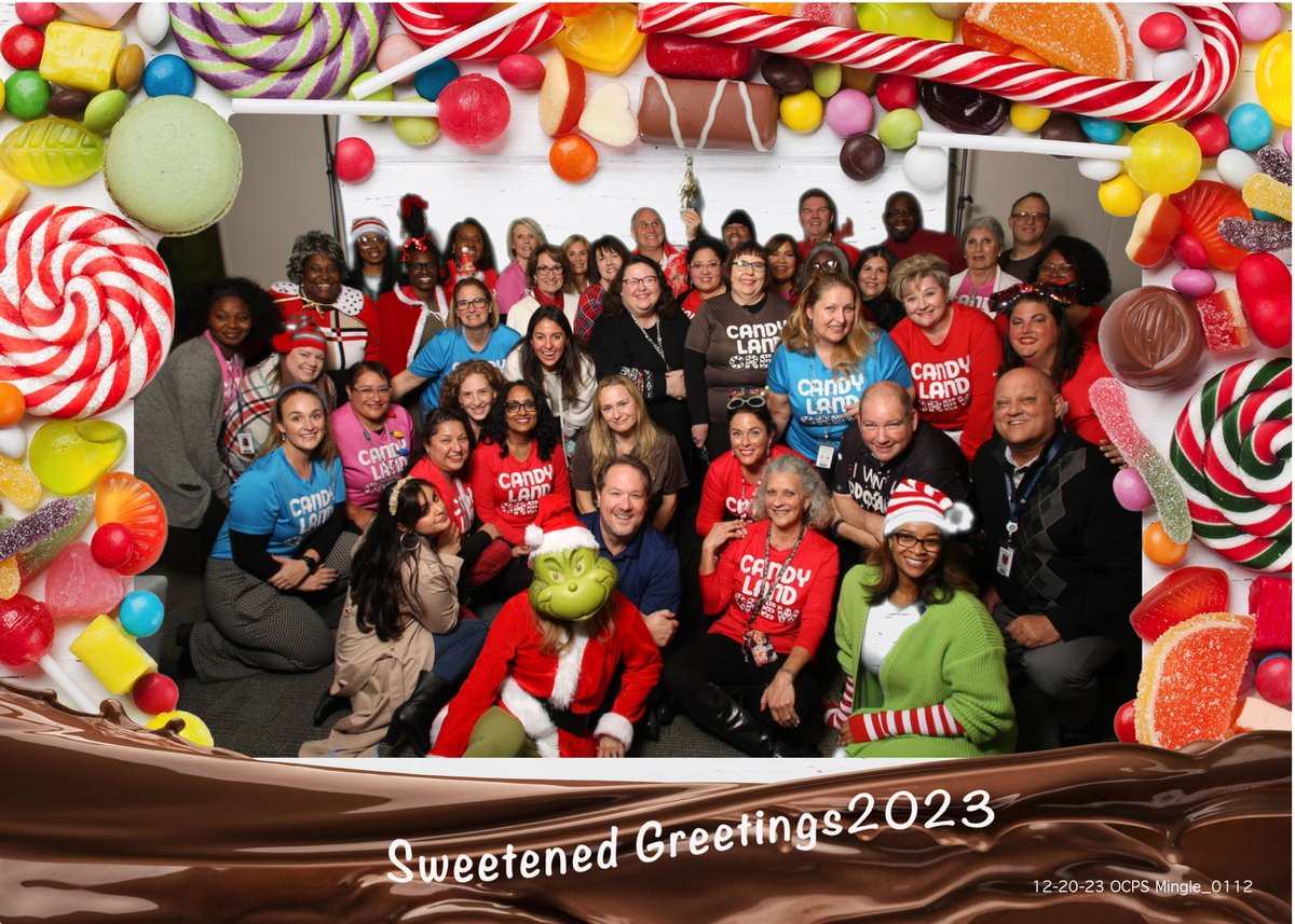 Wishing our OCPS families a joyous holiday season and a very Happy New Year! #ocps #2024