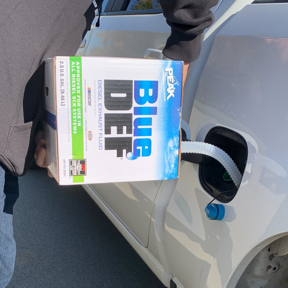 Don't forget to fill up on some #BlueDEF before you hit the road for the holidays!