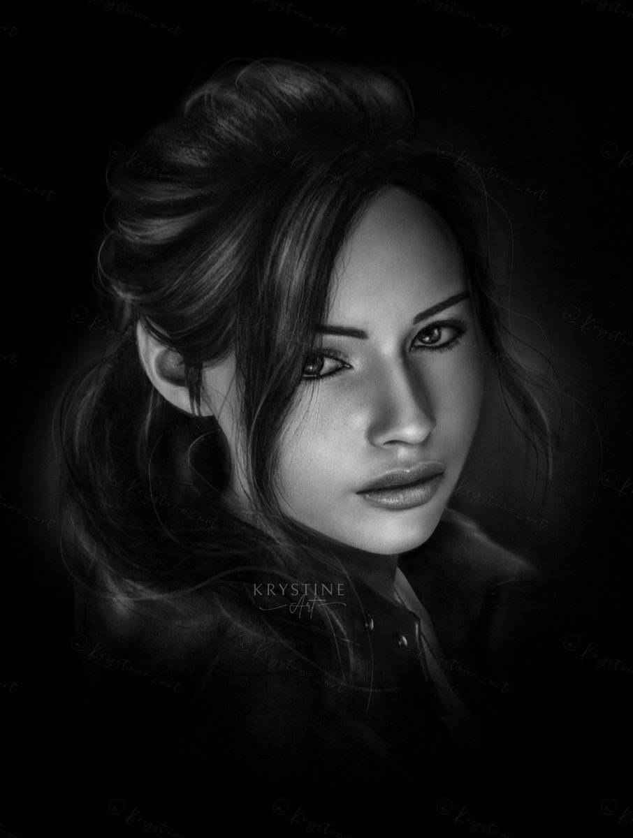 Krystine_art's tweet image. My personal favorite monochrome portraits I&apos;ve done this year #2 🖤

🎨 #Deathloop #AlanWake2 #ResidentEvil #Cyberpunk2077