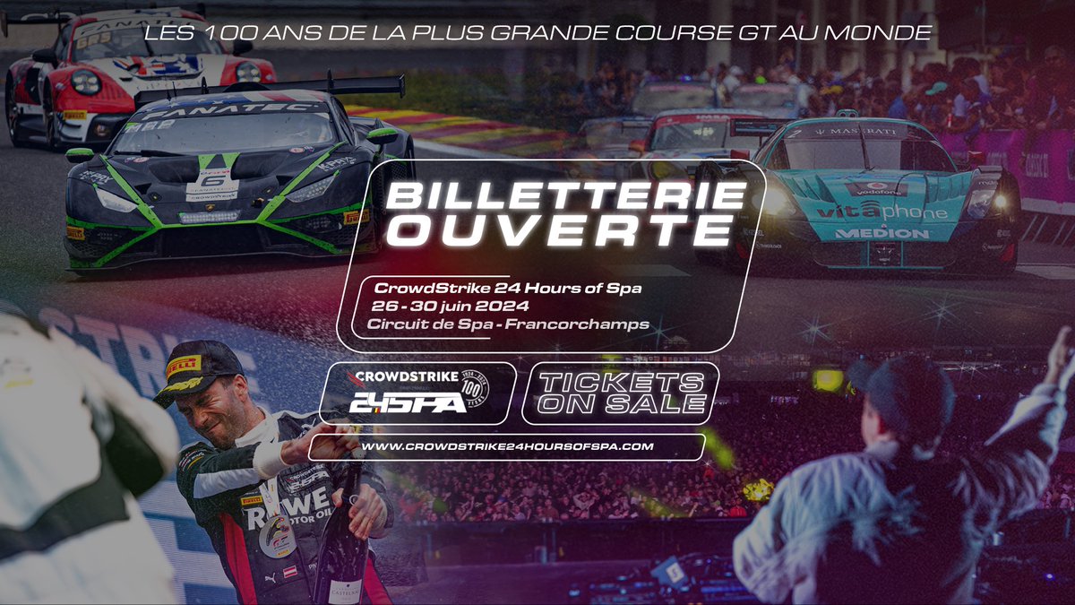 Next years @IntercontGTC schedule is SO stacked 😎 Warm up for the @indy8hour with a little race in Belgium called the @24HoursofSpa 😉 🇧🇪🎟️ tickets on sale: ticketmaster.be/artist/crowdst… #FanatecGT #GTWorldChAm #Indy8H #Spa24