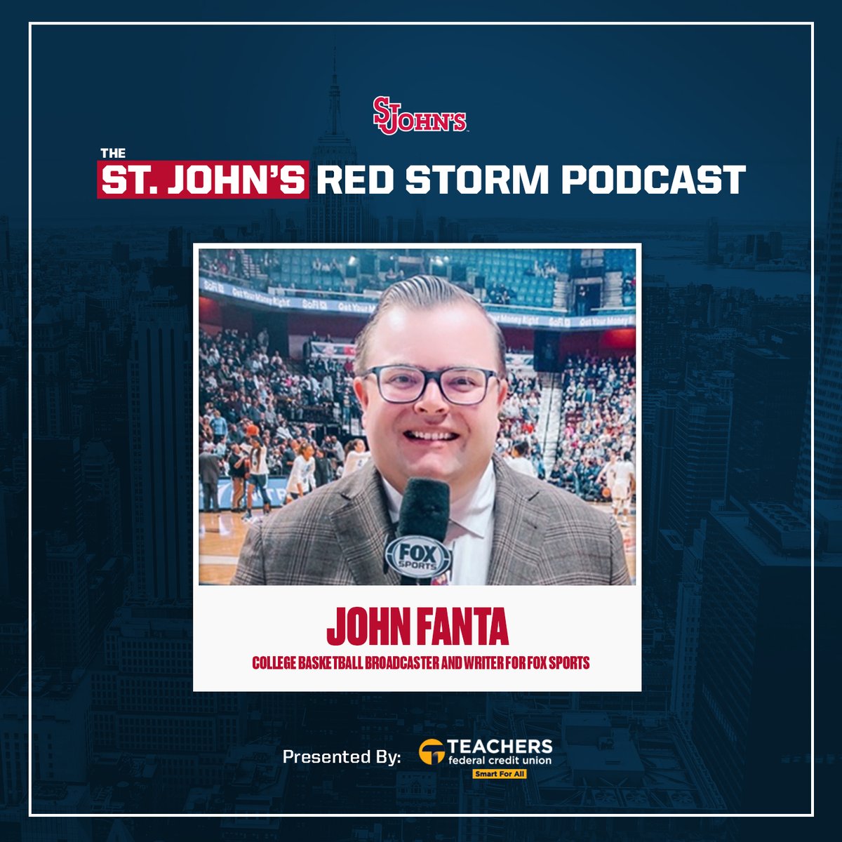 🚨NEW EPISODE OUT NOW🚨 Episode 6 features CBB on FOX’s @John_Fanta who joins the program to break down the first 11 games of the @StJohnsBBall season🏀 Listen ⤵️ Spotify- bit.ly/4aHSYZs iHeart Radio- bit.ly/4aA5OZt Apple Podcasts- bit.ly/41wyxKM