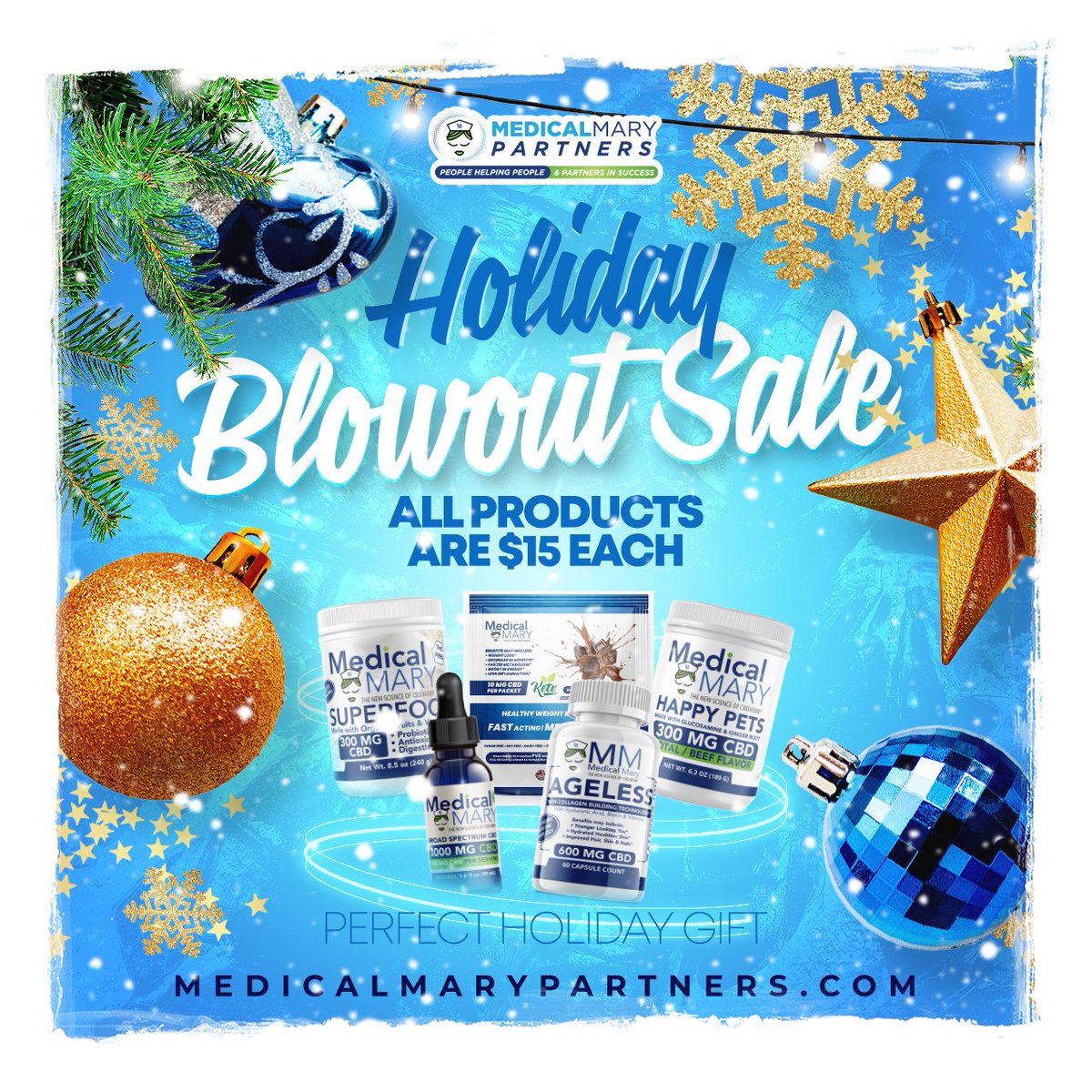 MedicalMaryCBD's tweet photo. 🎄 Christmas is just around the corner! 🎅🏼✨

Looking to stock up on Medical Mary Health and Wellness Products? 🌿💊 There's still time! ⏰

Visit https://t.co/60OAwrizfR 

#ChristmasShopping #WellnessGifts #MedicalMary #MedicalMaryPartners #Holidays2023 #Christmas #Christmas2023 https://t.co/c5GzklGCkj
