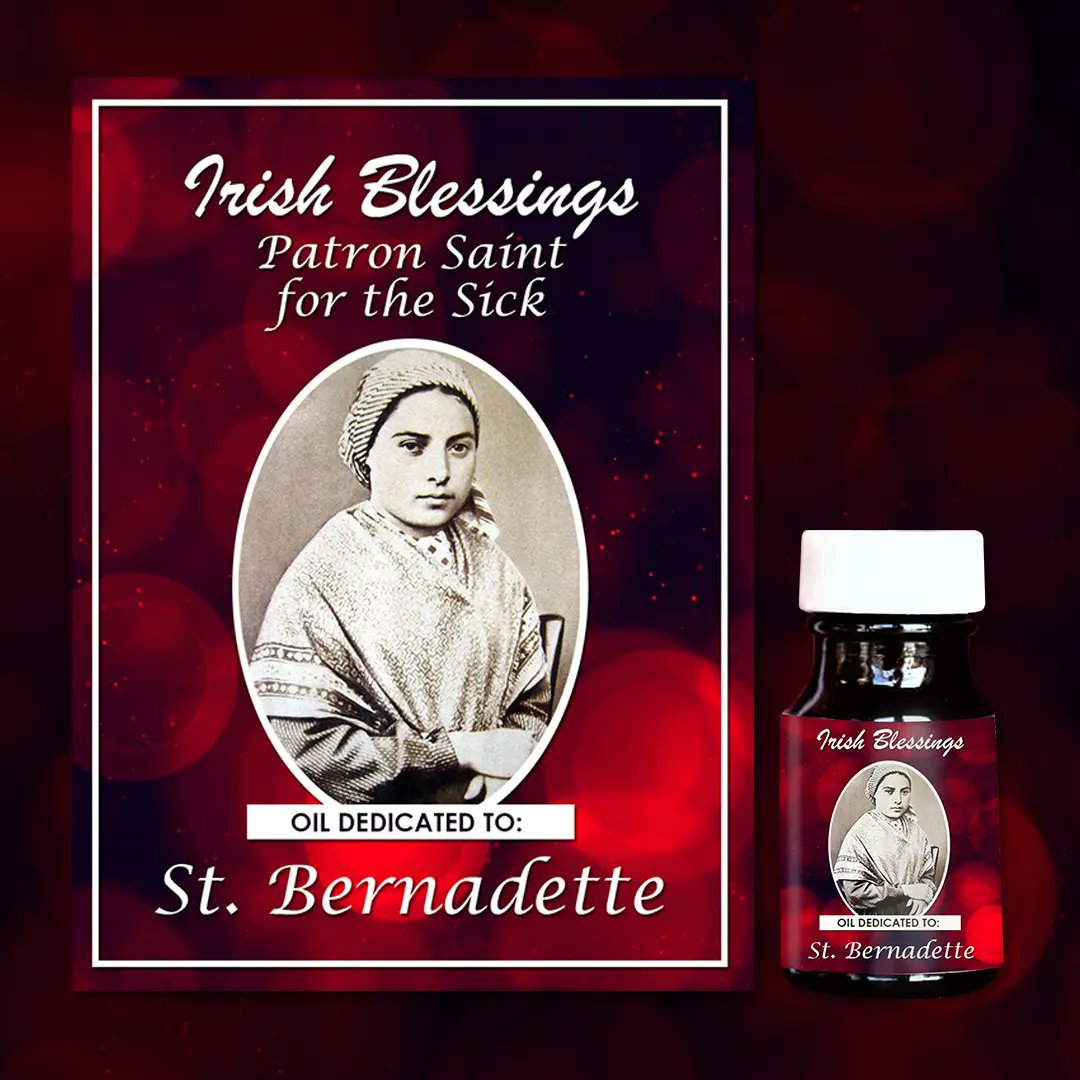 St   Bernadette 
Patron for the Sick
#irishblessing #saintbernadette #patronsaint #stbernadette #fypシ