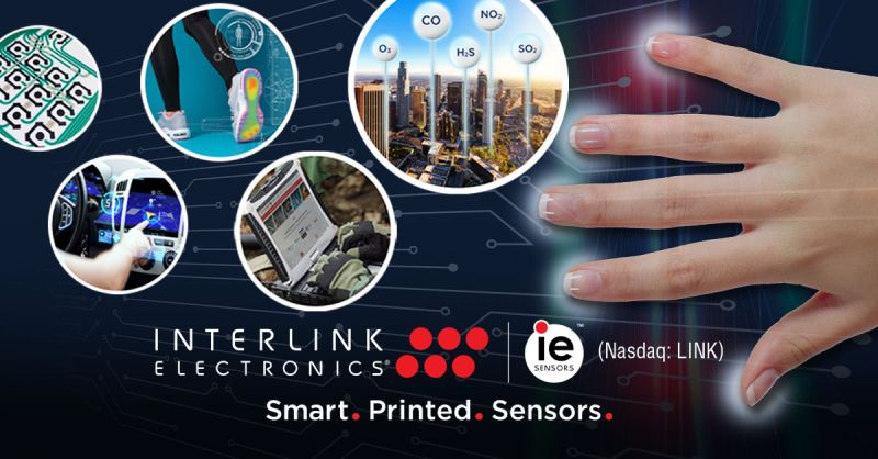 Interlink's tweet image. Interlink Electronics is pleased to announce that we will attend CES2024 in Las Vegas, NV on January 9th-12th. Join us at Booth #51216 in the OE-A Pavilion. Read more: lnkd.in/gyRdMJv3

#sensors #technology #growth #aquisitions #Nasdaq #printedelectronics