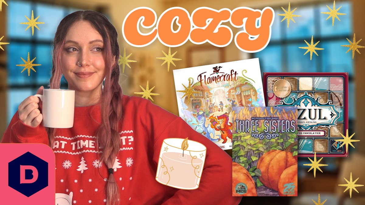 Our plans for the next few days are eating chocolates, wrapping up in blankets and playing board games 🍫 So here's a list of the best cozy games for this season and beyond if you're looking for the perfect thing to play 🍂 youtu.be/x49xb_X3GTI