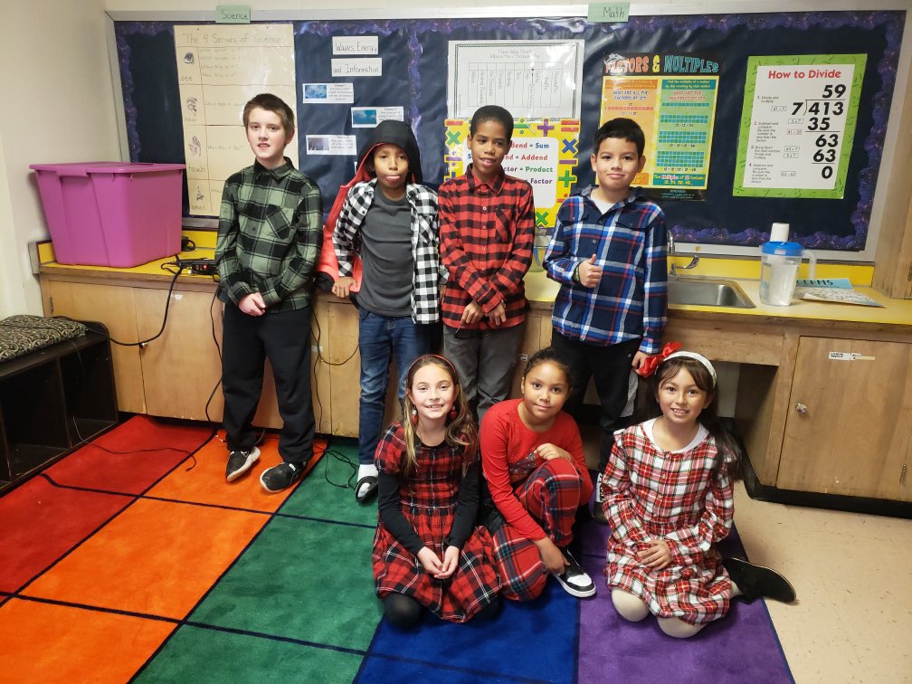 Mote had a fun December with a series of special days like Ugly Sweater, Holiday Hair, Candy cane, Plaid/Flannel and Pajama days. Staff enjoyed a festive holiday lunch and pancake breakfast. Enjoy your break. We will see you in 2024! <a href="/RedClaySchools/">Red Clay Consolidated School District</a> #remarkableredclay