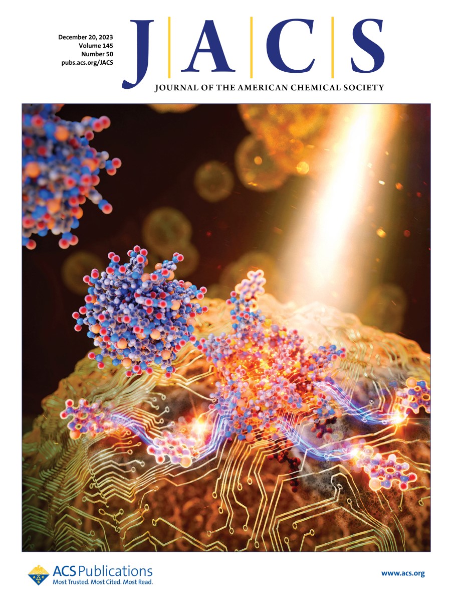 From this week's covers: this work presents a new nano-therapeutic based on in situ activatable nitrobenzene-cysteine-copper(II) nano-complexes (NCCNs) that work within cancer cells. Learn more here ➡️ go.acs.org/7rn