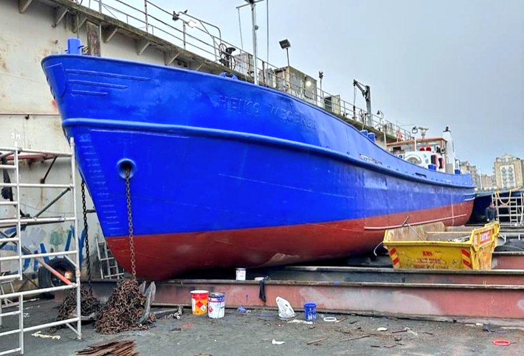 ᵀʰᵉ ᴸⁱqᵘⁱᵈ ᴴⁱᵍʰʷᵃʸ (@liquid_highway1) on Twitter photo Heiko looking smart after drydocking at <a href="/Thamescraft/">Thamescraft Drydock</a>
Photos by <a href="/Thamesmarine1/">ThamesMarineServices</a> Heiko looking smart after drydocking at <a href="/Thamescraft/">Thamescraft Drydock</a>
Photos by <a href="/Thamesmarine1/">ThamesMarineServices</a>