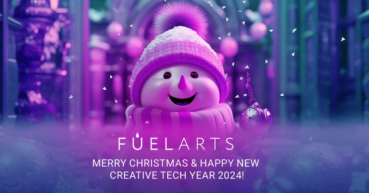 Shoutout to the movers in our $3 trillion creative playground. Together, we conquered 2023's rollercoaster. 

Wishing a year of vibes, ideas, and smart moves. Let fair play spark innovation, investors cheer, and let's team up for killer collaborations.

Yours, Fuelarts Team💜