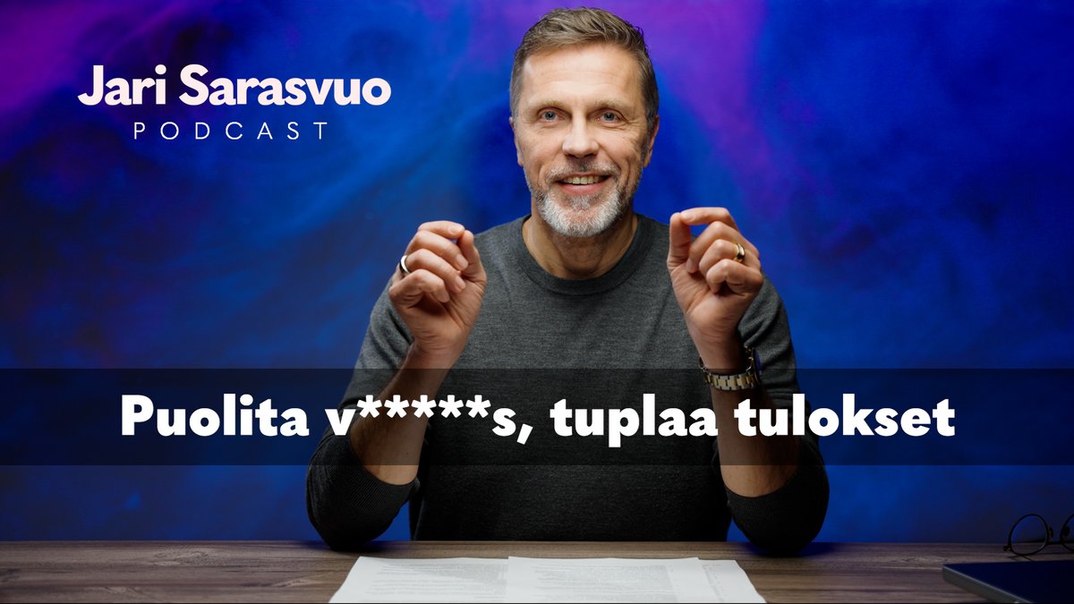 Uusi jakso julkaistu!

Legendaarisen PVTT-valmennuksen kymmenennen kierroksen alkamisen kunniaksi teimme PVTT-teemaisen bonusjakson.

YouTube: hubs.ly/Q02dFkrR0

Spotify: hubs.ly/Q02dFbM60

Apple Podcasts: hubs.ly/Q02dF9_f0