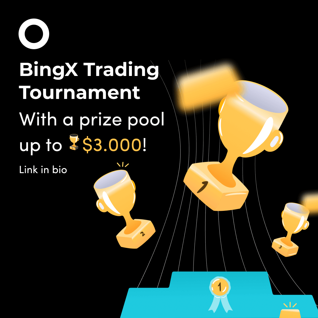 Win up to 3000 USDT and 10 yearly Explorer subscriptions! We’re excited to organize a trading tournament with our new partner, BingX! BingX provides free Explorer subscriptions to you to automate your trading.

rb.gy/9bv53c

#cryptotrading #cryptocurrency #Cryptohopper