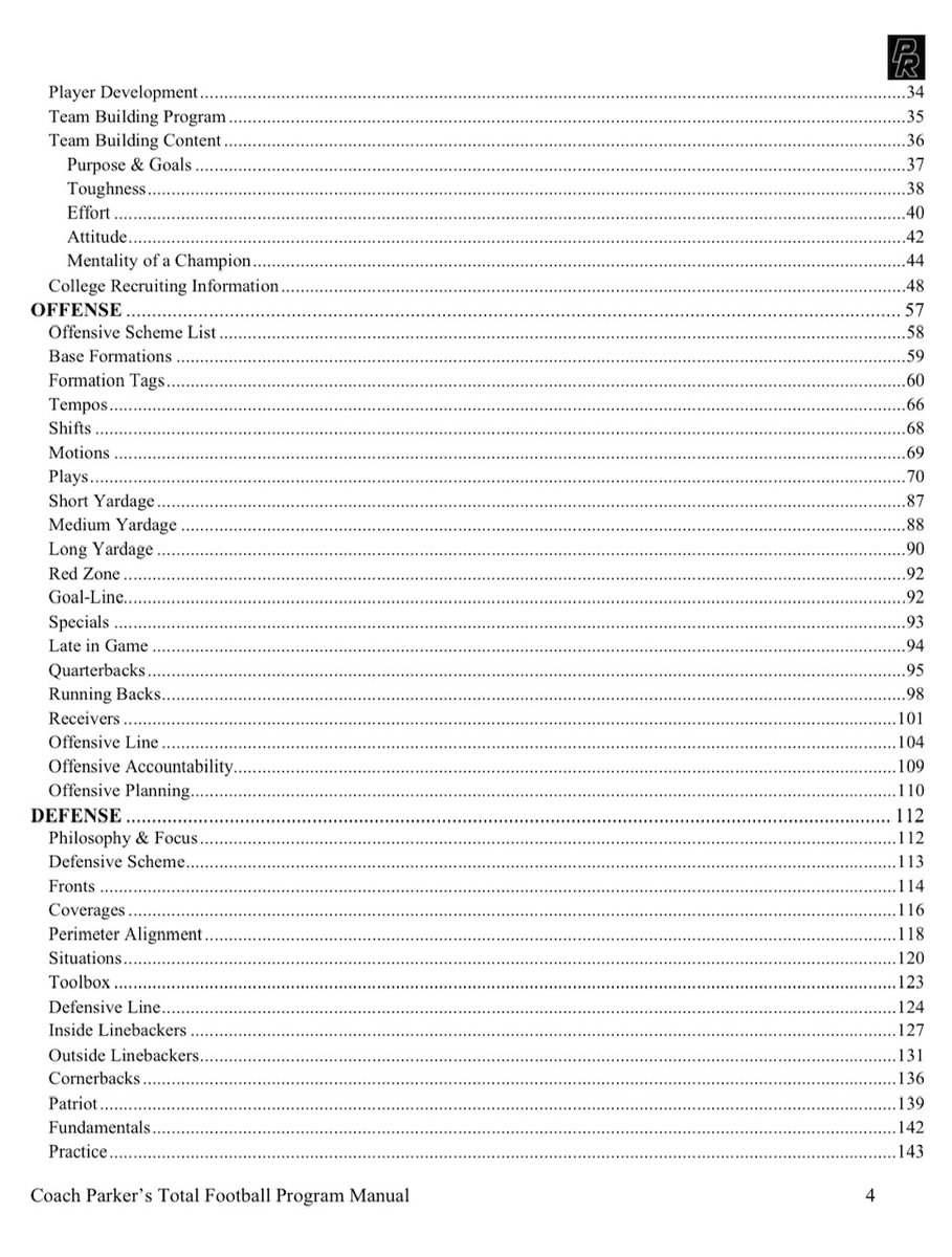 **Giveaway** 
Today's giveaway is my Total Program Plan book.  These are the actual documents I used as a Head Football Coach.  
To enter, just be following and RT/like this post.  Draw 1 winner Tuesday.  Click the link to see more or order the book a.co/d/0Rla0DC