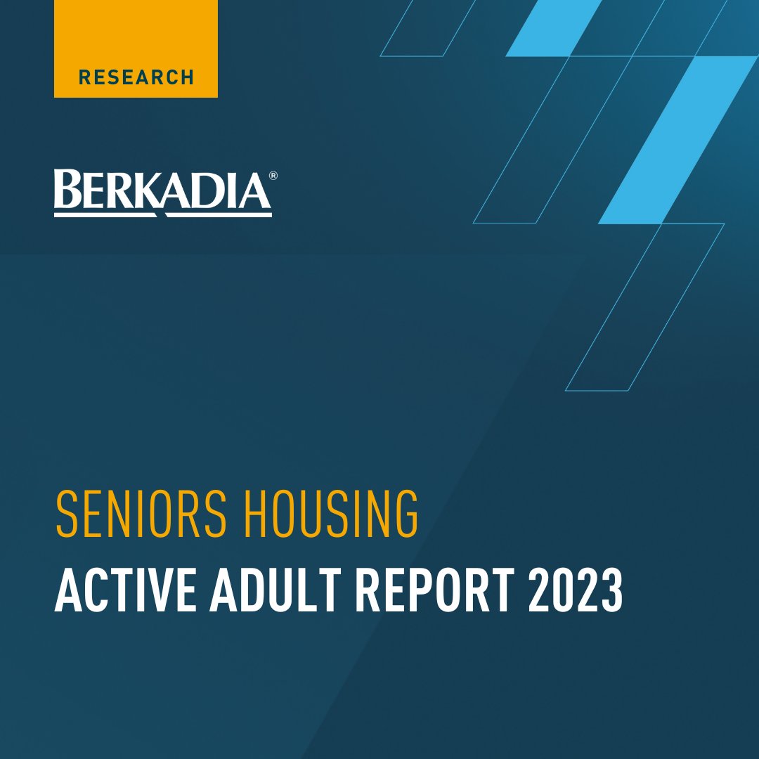 Berkadia presents our 2023 Active Adult Report where you’ll uncover why Active Adult communities continue to gain market appeal from investors and are expected to be one of the most opportunistic investments as interest rates stabilize. #SeniorsHousing ow.ly/epeM50QlekH