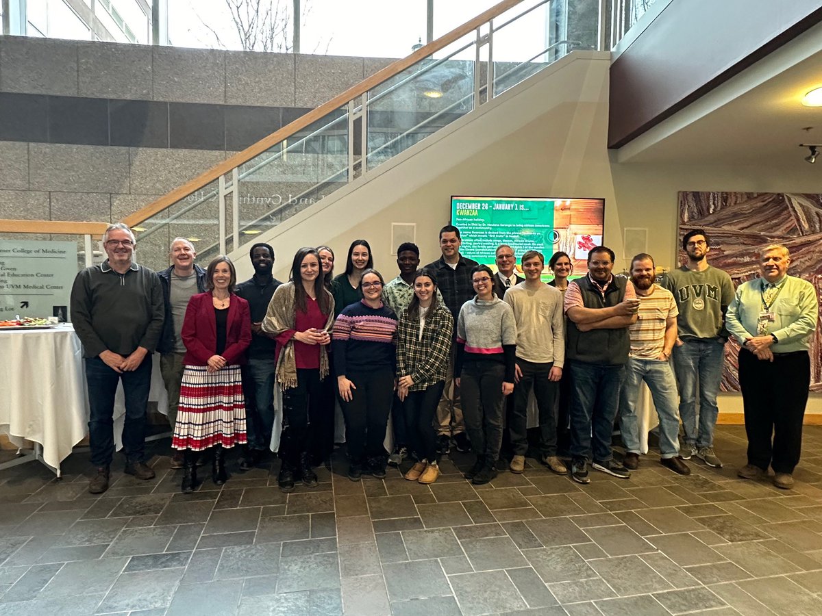 Cancer Cell program @UVMcancercenter holiday poster session!