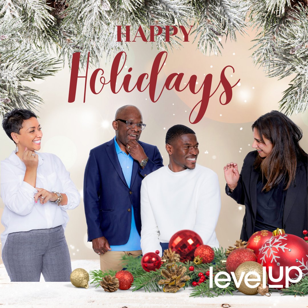 The Level Up Ventures team would like to wish you and your family a warm and wonderful holiday season.