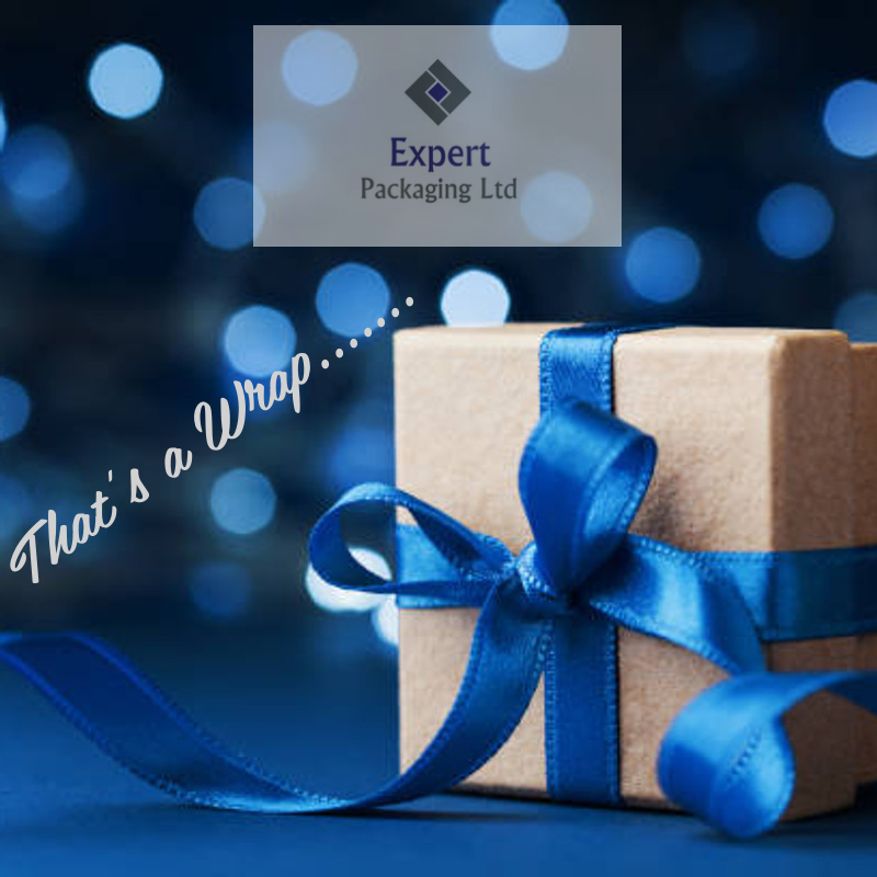 Well that's a wrap...
At Expert Packaging we are all ready for our Christmas break.
We would like to wish you a very merry Christmas and hope you all have a wonderful time however you are spending it.