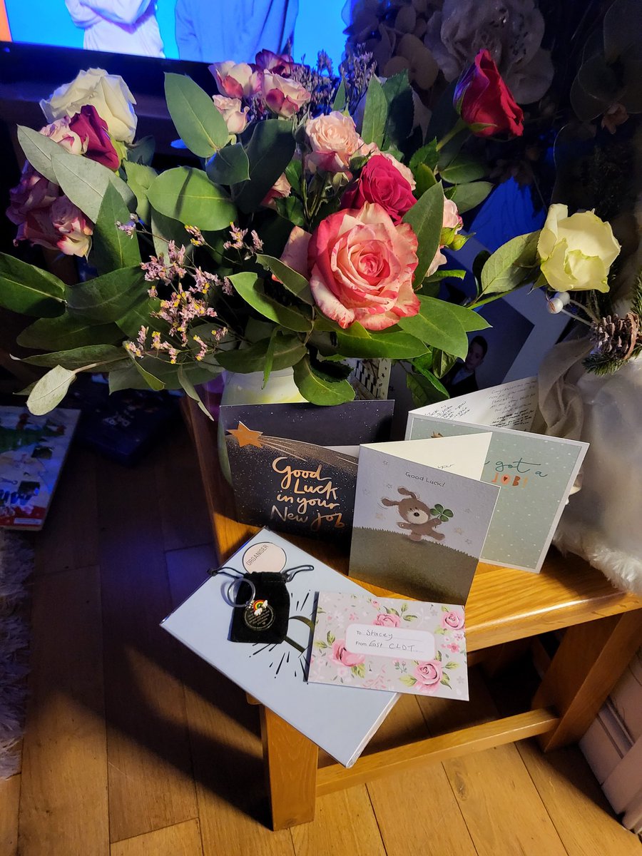Stacey Diamond (RNLD) (@hello_stacernld) on Twitter photo A massive thank you to my wonderful work colleagues for my leaving cards and gifts. It has been a pleasure working with such a great team of people <a href="/cwp_eastCLDT/">East Cheshire Community Learning Disability Team</a> <a href="/cwpnhs/">Cheshire and Wirral Partnership NHS FT</a>.
Goodbye for now!
As one chapter closes, another one opens.
Have a wonderful Christmas! A massive thank you to my wonderful work colleagues for my leaving cards and gifts. It has been a pleasure working with such a great team of people <a href="/cwp_eastCLDT/">East Cheshire Community Learning Disability Team</a> <a href="/cwpnhs/">Cheshire and Wirral Partnership NHS FT</a>.
Goodbye for now!
As one chapter closes, another one opens.
Have a wonderful Christmas!