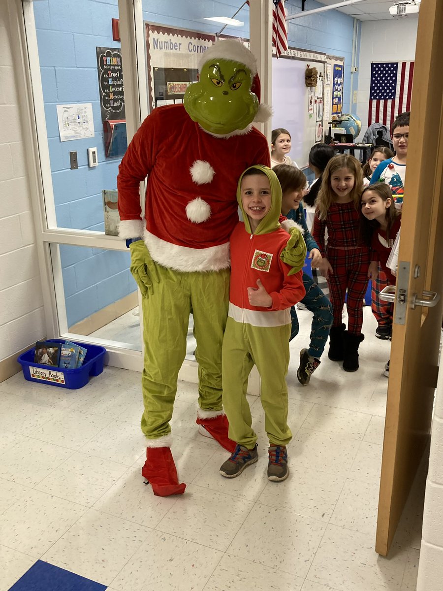 PES had a very special visitor this morning! #GiantLeap #107Achieves