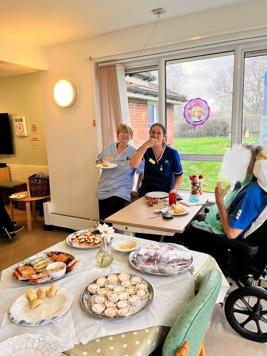 Festive Friday at SNRC! Buffet lunch for staff and patients thanks to our lovely catering team and then we all joined in for a Christmas sing song! 
Merry Christmas and happy new year from all at Somerset Neuro Rehab Centre!