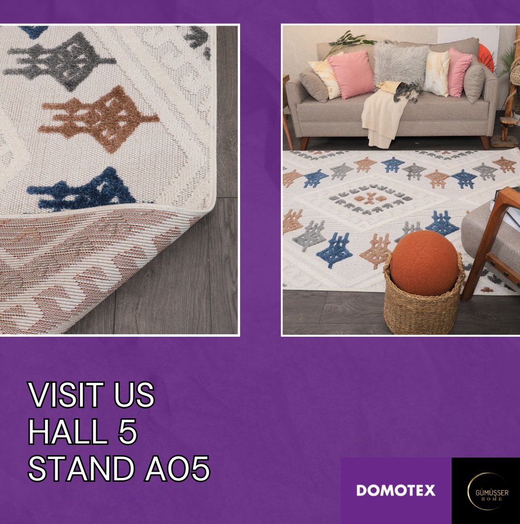 Gümüşser will be at DOMOTEX between the dates of 11-14 January 2024 at Hall 5 / Stant A05 / DOMOTEX

Katılımcımız Gümüşser, 11-14 Ocak 2024 tarihlerinde düzenlenecek olan DOMOTEX Fuarı’nda 5. Salon / A05 numaralı stantta yerini aldı. 

#DTX24 #DTX
