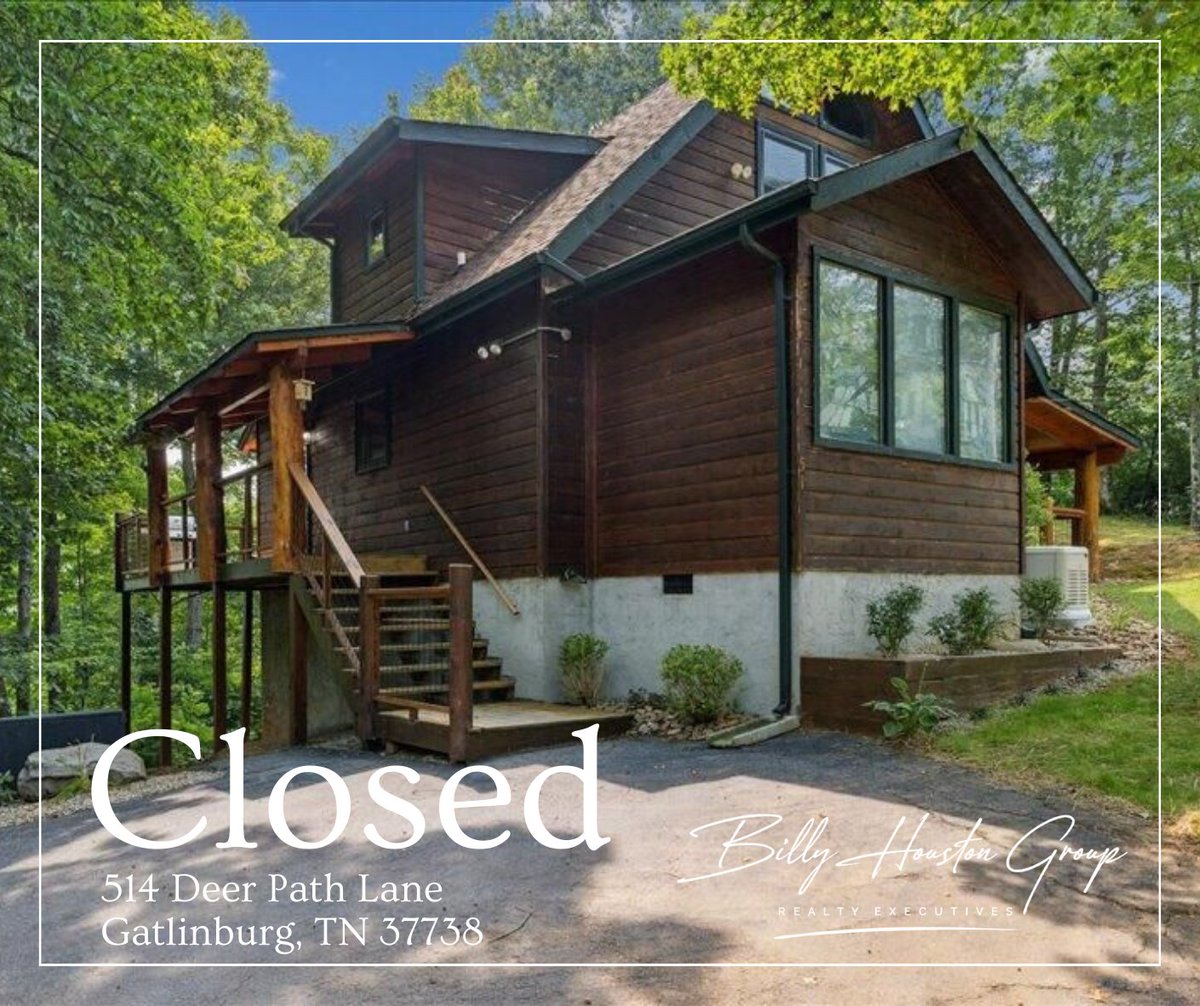 Another home sold by the Billy Houston Group! Rainbow Falls Retreat is a 2-bed, 2.5-bath beauty in Cobbly Nob Golf Resort! If you are looking for your mountain escape, call the Billy Houston Group today!

865.577.SOLD  |  BillyHoustonGroup.com

#anotherhomesold #AskBilly