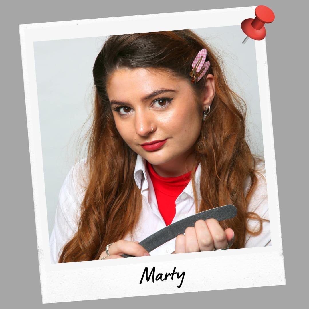 One of her diamonds fell in the macaroni! Lily Porter is playing the charming Marty, one of the iconic Pink Ladies! Don't miss her get up to mischief during her senior year from 20th - 24th February at Dorking Halls. Tickets are available from just £18: bit.ly/3SDK6NC
