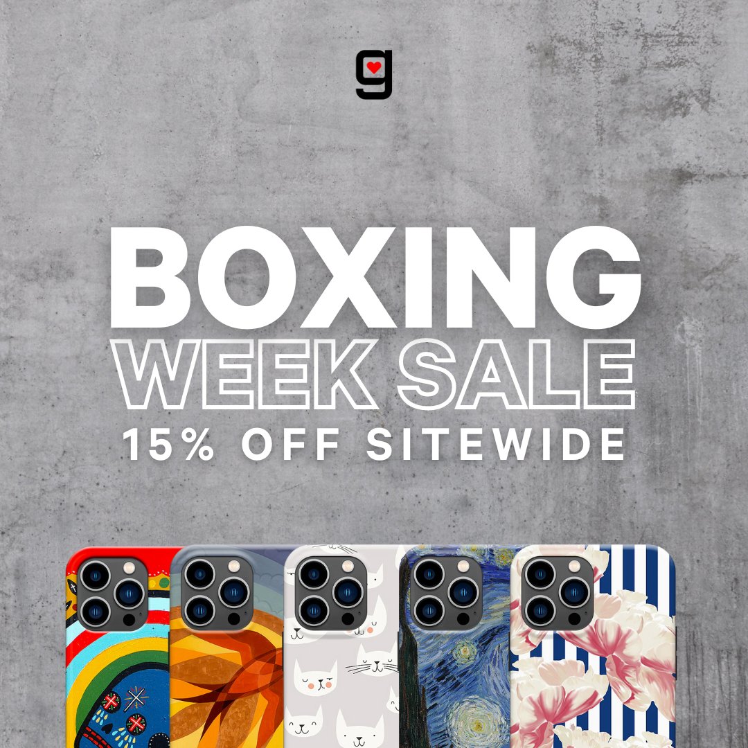 Boxing Week has officially begun at #GelaSkins 🎁 For a limited time, use our code "BOXING15" to save 15% off on all our products sitewide. Newsletter subscribers, we have a special surprise for you! Check your inbox to find out more 😉 Shop now via the link in our bio 🛍️