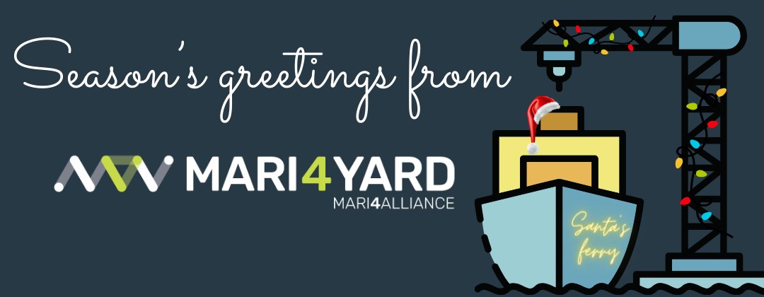Season's greetings from @mari4_yard !